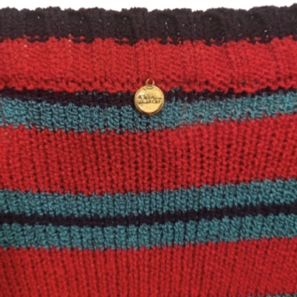 Like new! Anthropologie Harlyn striped sweater with ruffle sleeve detail! Sz XS - Picture 8 of 9